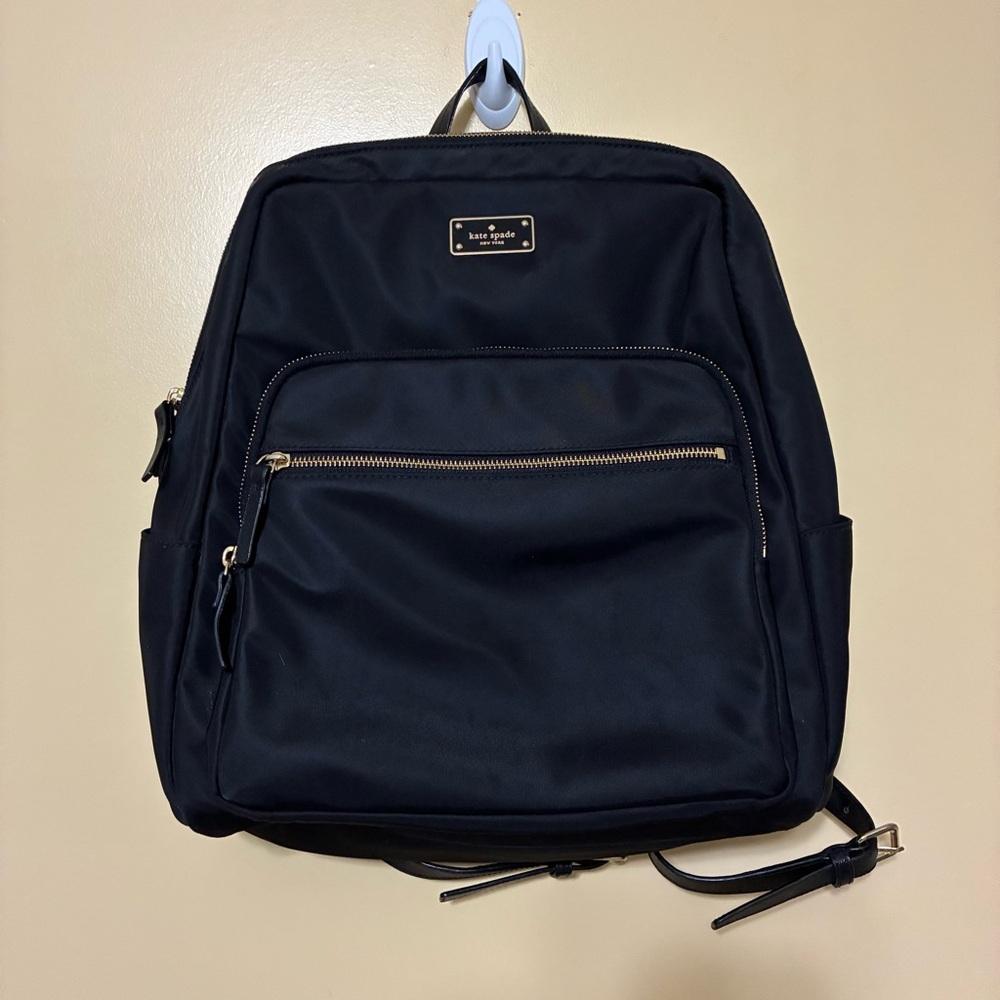 Kate Spade New York Hilo Nylon Backpack Blake Avenue Black Lightweight